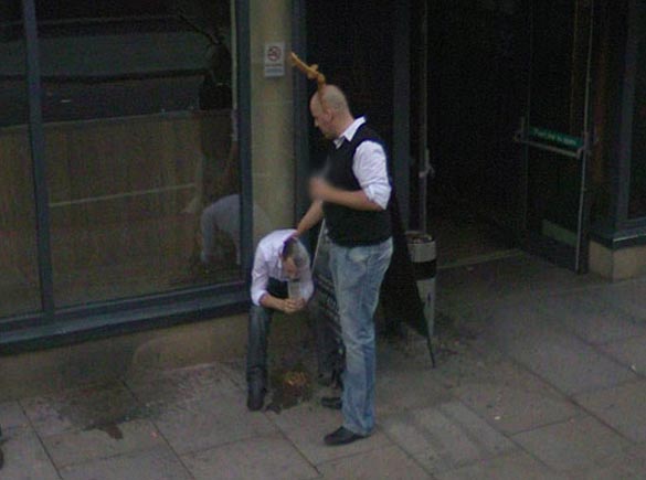 Les rues de Londres sur Google Street View